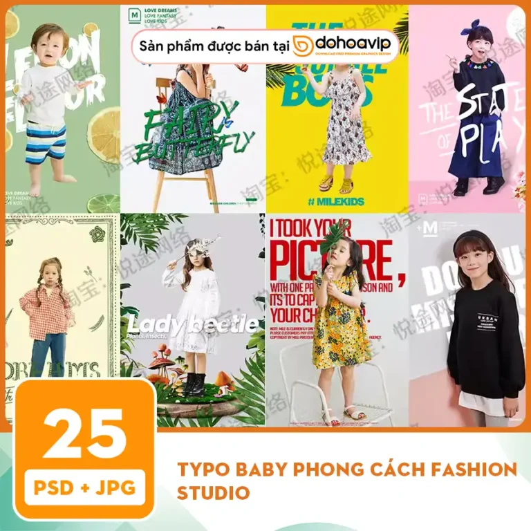TYPO Baby phong cách fashion